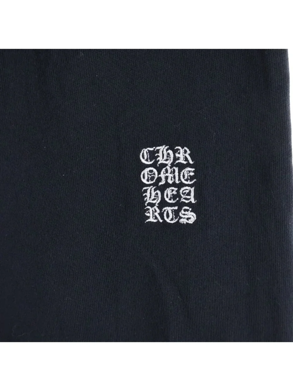 Chrome Hearts Not Logo Embroidery Sweatpants